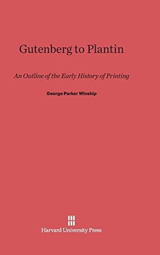 Tapa de Gutenberg to Plantin