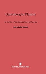 Tapa de Gutenberg to Plantin