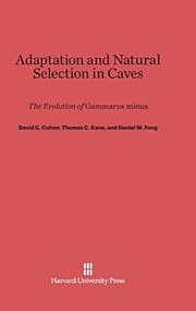 Tapa de Adaptation and Natural Selection in Caves