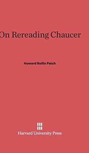 Tapa de On rereading Chaucer