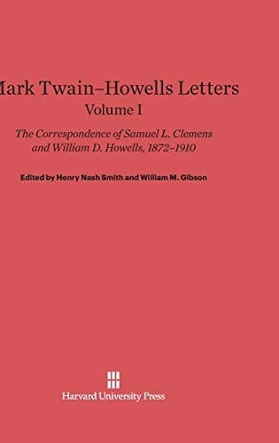 Tapa de Mark Twain-Howells Letters, Volume I