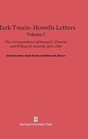 Tapa de Mark Twain-Howells Letters