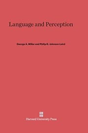 Tapa de Language and Perception
