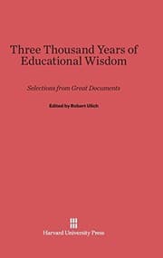 Tapa de Three Thousand Years of Educational Wisdom