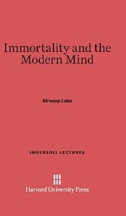 Tapa de Immortality and the Modern Mind