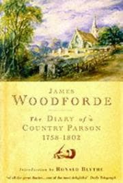 Tapa de The Diary of a Country Parson