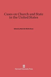 Tapa de Cases on church and state in the United States