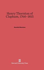 Tapa de Henry Thornton of Clapham, 1760-1815
