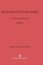 Tapa de The British new towns policy