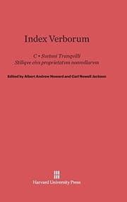 Tapa de Index Verborum