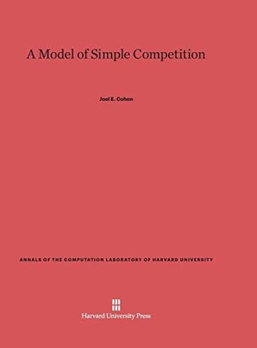 Tapa de A Model of Simple Competition