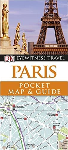 Tapa de Paris Pocket Map and Guide