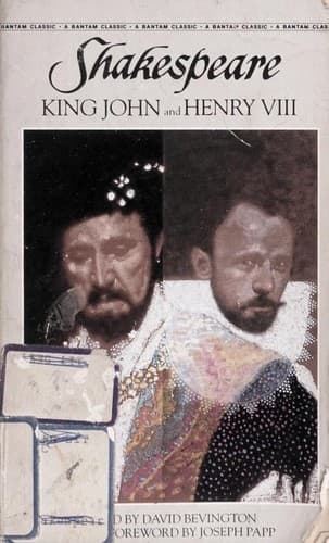 Tapa de King John ; and, Henry VIII