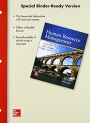 Tapa de Loose Leaf Human Resource Management with Connect Access Card