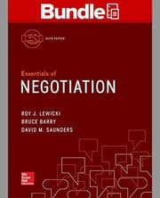 Tapa de Loose Leaf Essentials of Negotiation with Connect Access Card