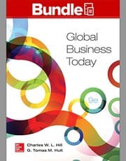 Tapa de Loose Leaf Global Business Today with Connect Access Card