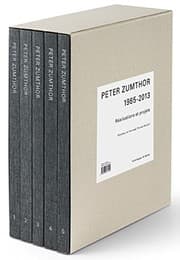 Tapa de Peter Zumthor