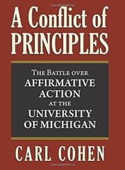 Tapa de A Conflict of Principles