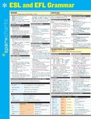 Tapa de ESL and EFL Grammar SparkCharts