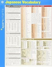 Tapa de Japanese Vocabulary SparkCharts