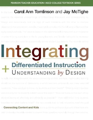 Tapa de Integrating Differentiated Instruction and Understanding by Design