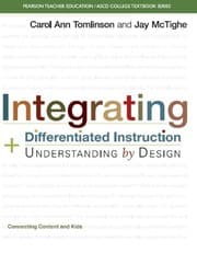 Tapa de Integrating Differentiated Instruction and Understanding by Design