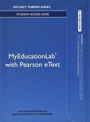 Tapa de NEW MyEducationLab with Video-Enhanced Pearson eText -- Standalone Access Card -- for Foundations of American Education