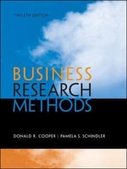 Tapa de Business Research Methods, 12th Edition