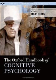 Tapa de The Oxford Handbook of Cognitive Psychology