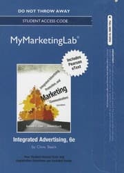 Tapa de Integrated Advertising, Promotion, and Marketing Communications MyMarketingLab Access Code