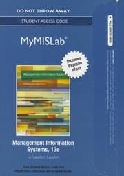 Tapa de NEW MyMISLab with Pearson eText -- Access Card -- for Management Information Systems