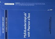 Tapa de NEW MyEdLeadershipLab with Video-Enhanced Pearson eText -- Standalone Access Card -- for SuperVision and Instructional Leadership