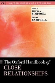 Tapa de The Oxford Handbook of Close Relationships
