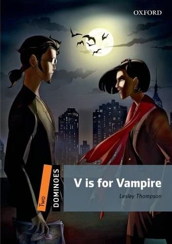 Tapa de V is for Vampire