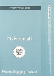 Tapa de NEW MyEconLab with Pearson eText -- Access Card -- for Economics