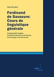 Tapa de Ferdinand de Saussure : Cours de linguistique générale