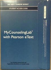 Tapa de NEW MyCounselingLab with Video-Enhanced Pearson eText -- Standalone Access Card -- for Orientation to the Counseling Profession