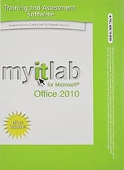 Tapa de myitlab with Pearson eText -- Access Code -- for Office 2010