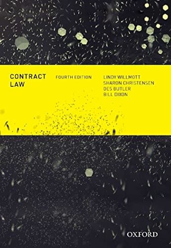 Tapa de Contract Law, Fourth Edition