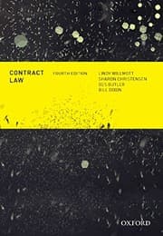 Tapa de Contract Law, Fourth Edition
