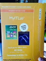 Tapa de NEW MyITLab with Pearson eText -- Access Card -- for GO! Series and Technology in Action with Microsoft Office 2013