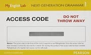 Tapa de Next Generation Grammar 1 Student eText w/MyLab English