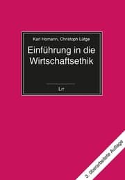 Tapa de Einführung in die Wirtschaftsethik.