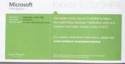 Tapa de MOS 2007-2013 Exam Voucher with Retake