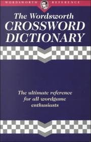 Tapa de CROSSWORD DICTIONARY (Wordsworth Collection)