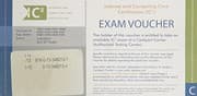 Tapa de Ic3 Exam Voucher