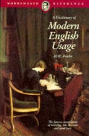 Tapa de A Dictionary of Modern English Usage (Wordsworth Collection) (Wordsworth Collection)