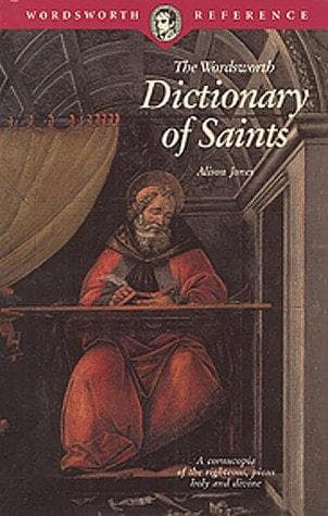 Tapa de Dictionary of Saints