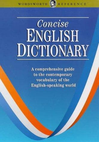 Tapa de The Wordsworth concise English dictionary