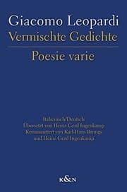 Tapa de Vermischte Gedichte Poesie varie